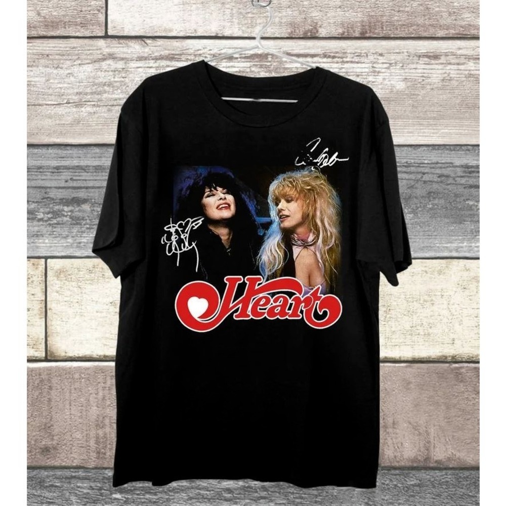 Heart Band Rock Music Tour Shirt